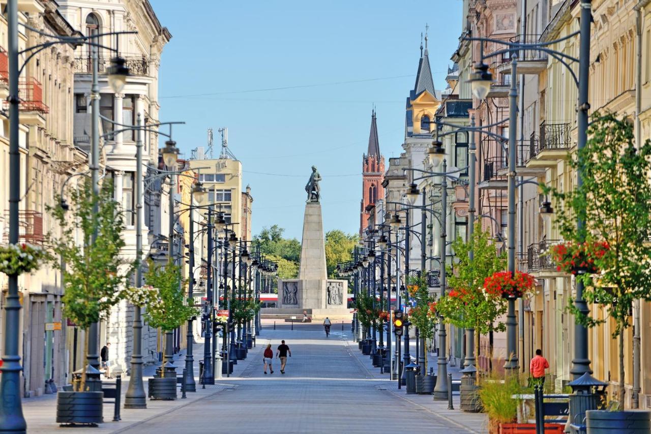 Piotrkowska-I- 75Mcentral Cosy&Freeparking Łódź Eksteriør bilde